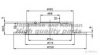 ASHUKI N014-55 Brake Disc